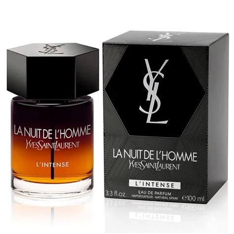 ysl la nuit vs intense|ysl laurent men's notes.